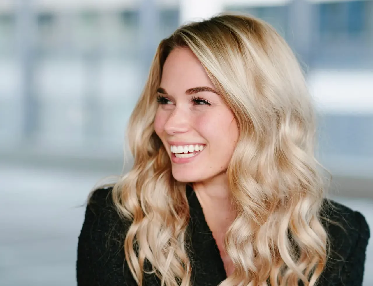 Lächeln in der Zahnarztpraxis in Hanau